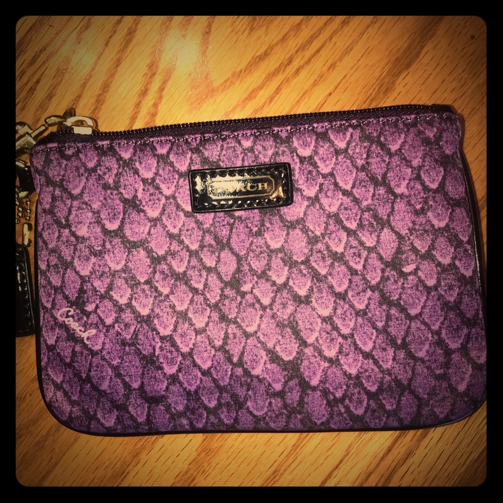 NWOT Coach Wristlet